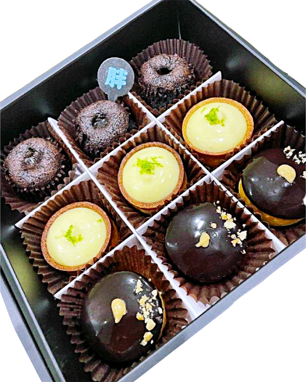 胖子主廚9宮格蛋糕